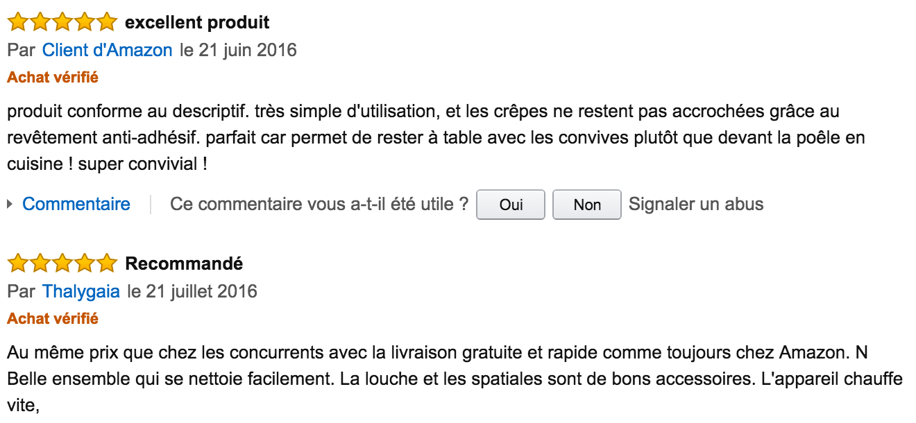 commentaire tefal inox party